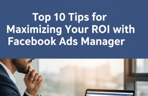 Top 10 Tips for Maximizing Your ROI with Facebook Ads Manager