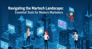 Navigating the Martech Landscape: Essential Tools for Modern Marketers Navigating the Martech Landscape: Essential Tools for Modern Marketers