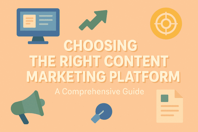 Choosing the Right Content Marketing Platform: A Comprehensive Guide
