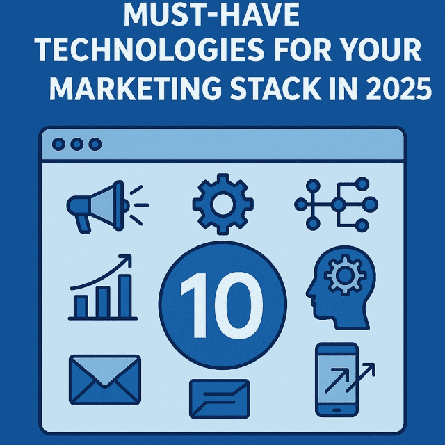 The Top 10 Must-Have Technologies for Your Marketing Stack in 2025 The Top 10 Must-Have Technologies for Your Marketing Stack in 2025