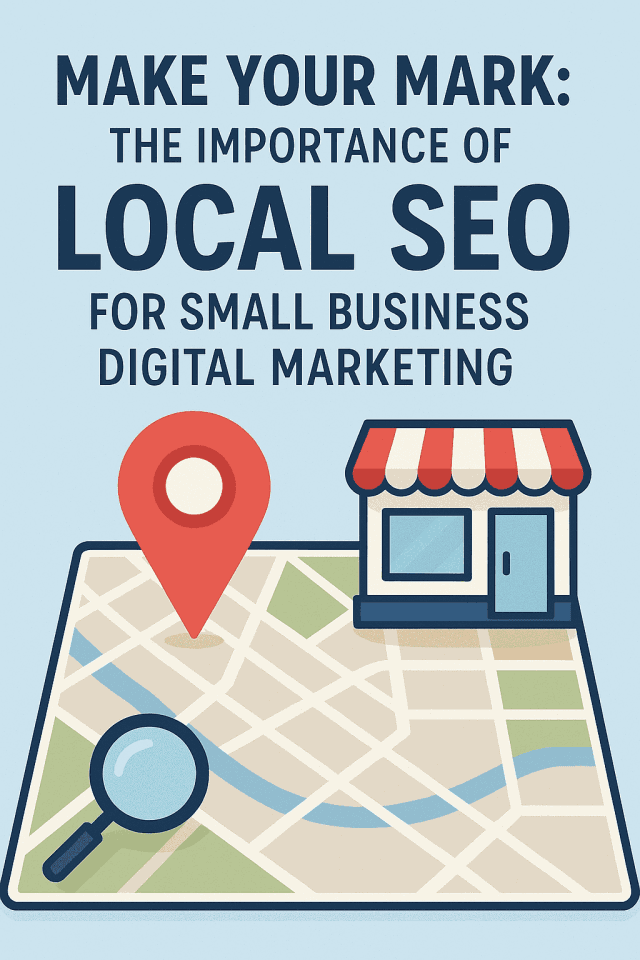 Make Your Mark: The Importance of Local SEO for Small Business Digital Marketing
