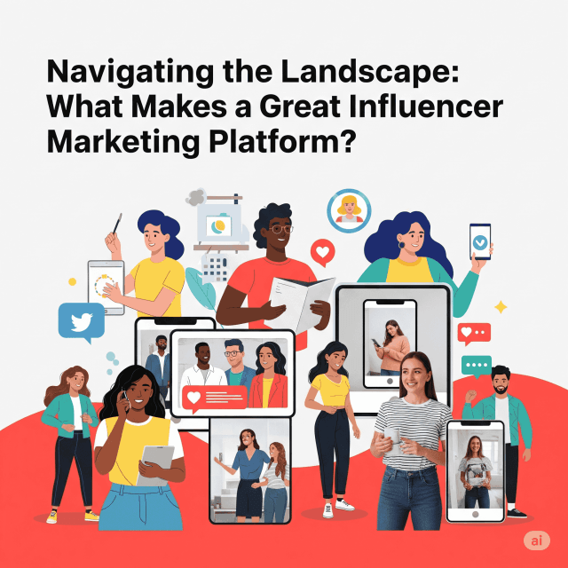 Navigating the Landscape: What Makes a Great Influencer Marketing Platform?