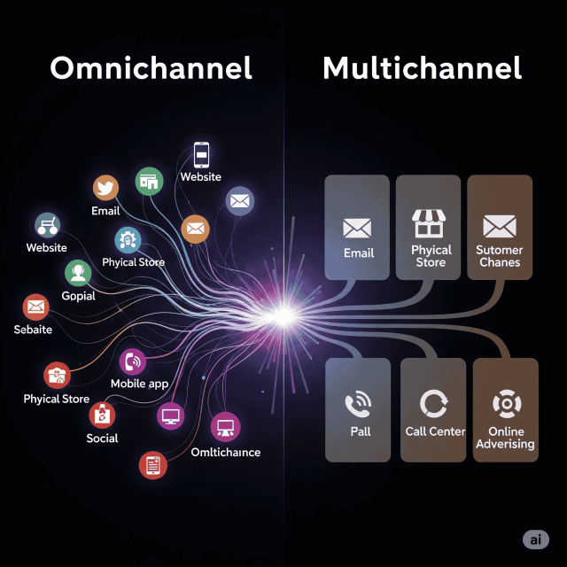 Omnichannel vs. Multichannel: A Guide Omnichannel vs. Multichannel: A Guide