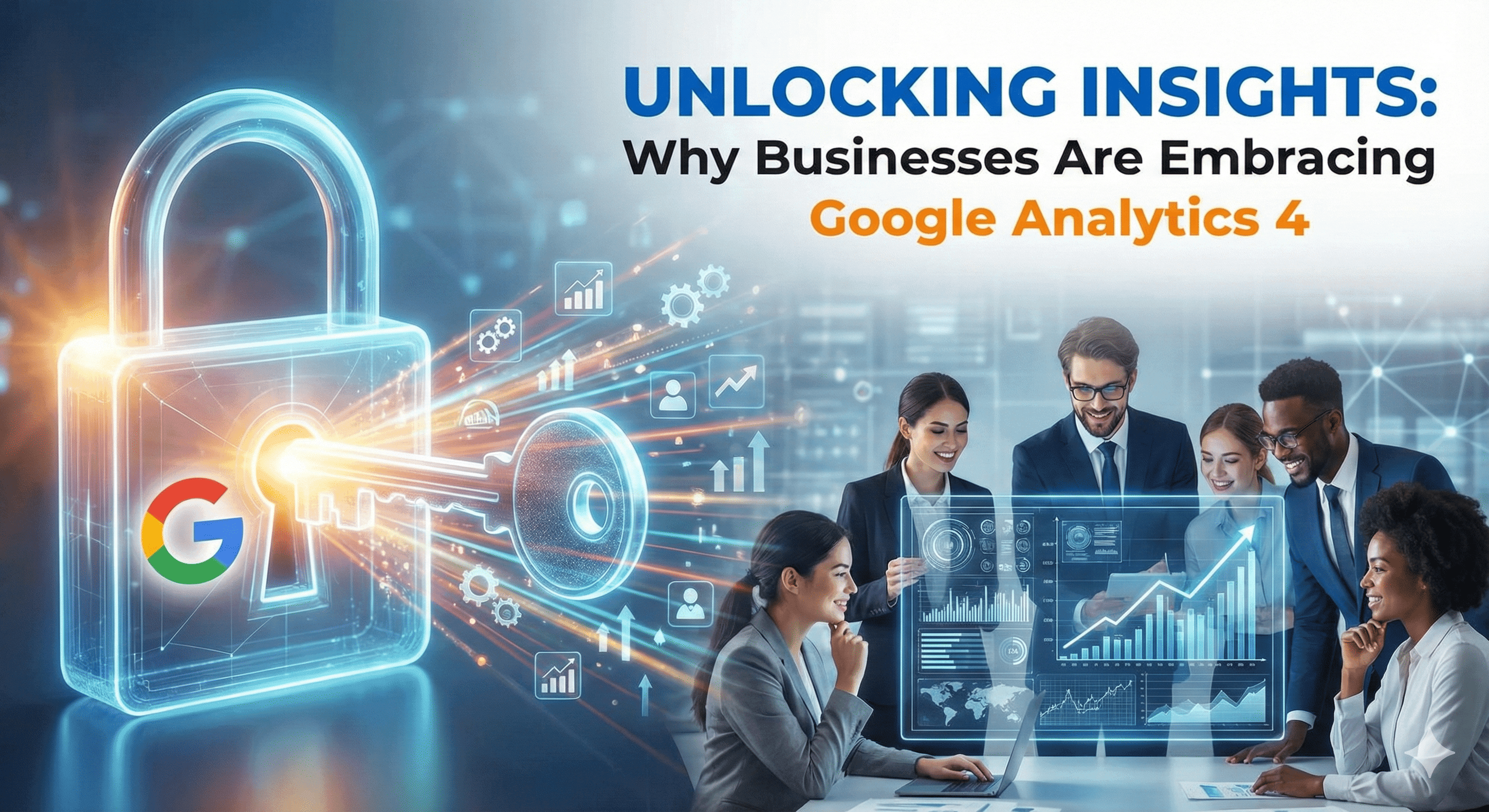 Unlocking Insights: Why Businesses Are Embracing Google Analytics 4 Unlocking Insights: Why Businesses Are Embracing Google Analytics 4