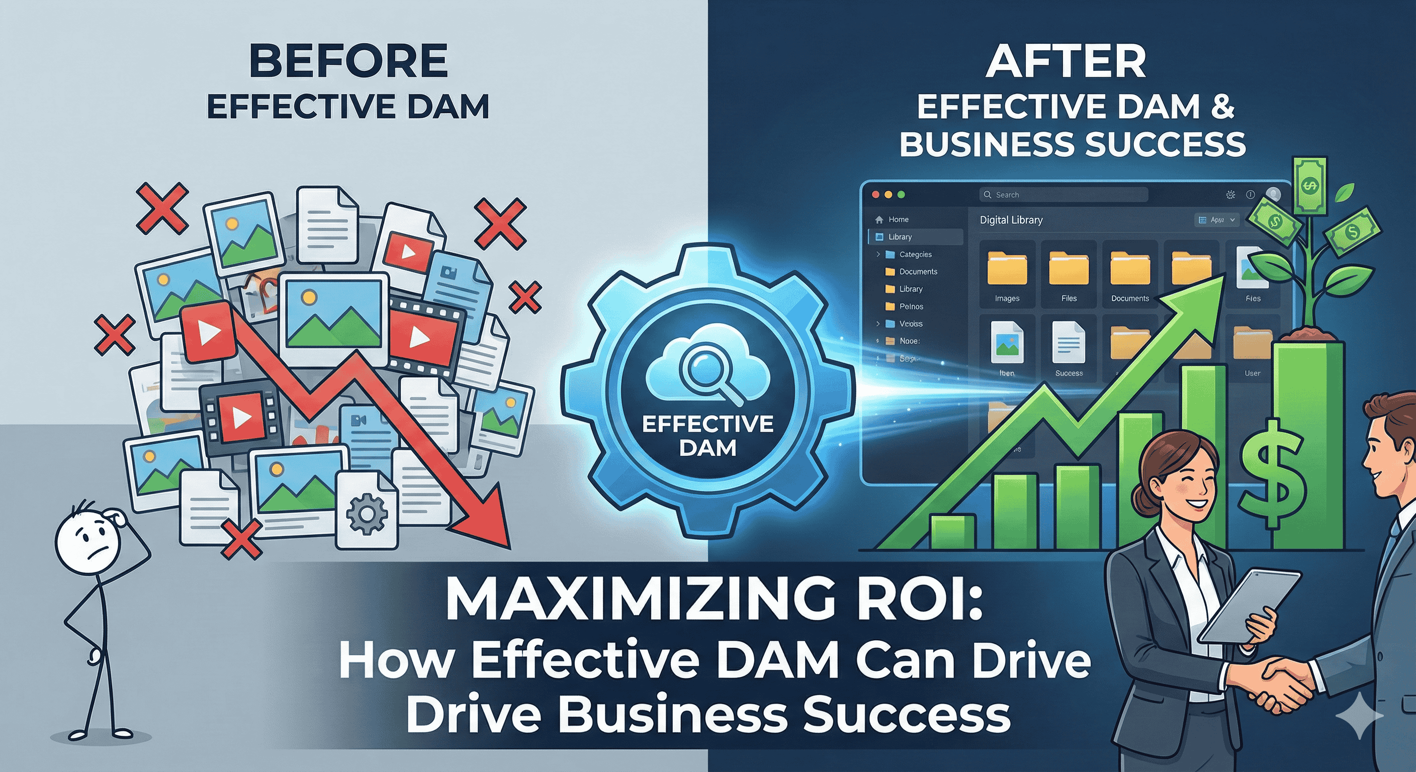 Maximizing ROI: How Effective DAM Can Drive Business Success Maximizing ROI: How Effective DAM Can Drive Business Success