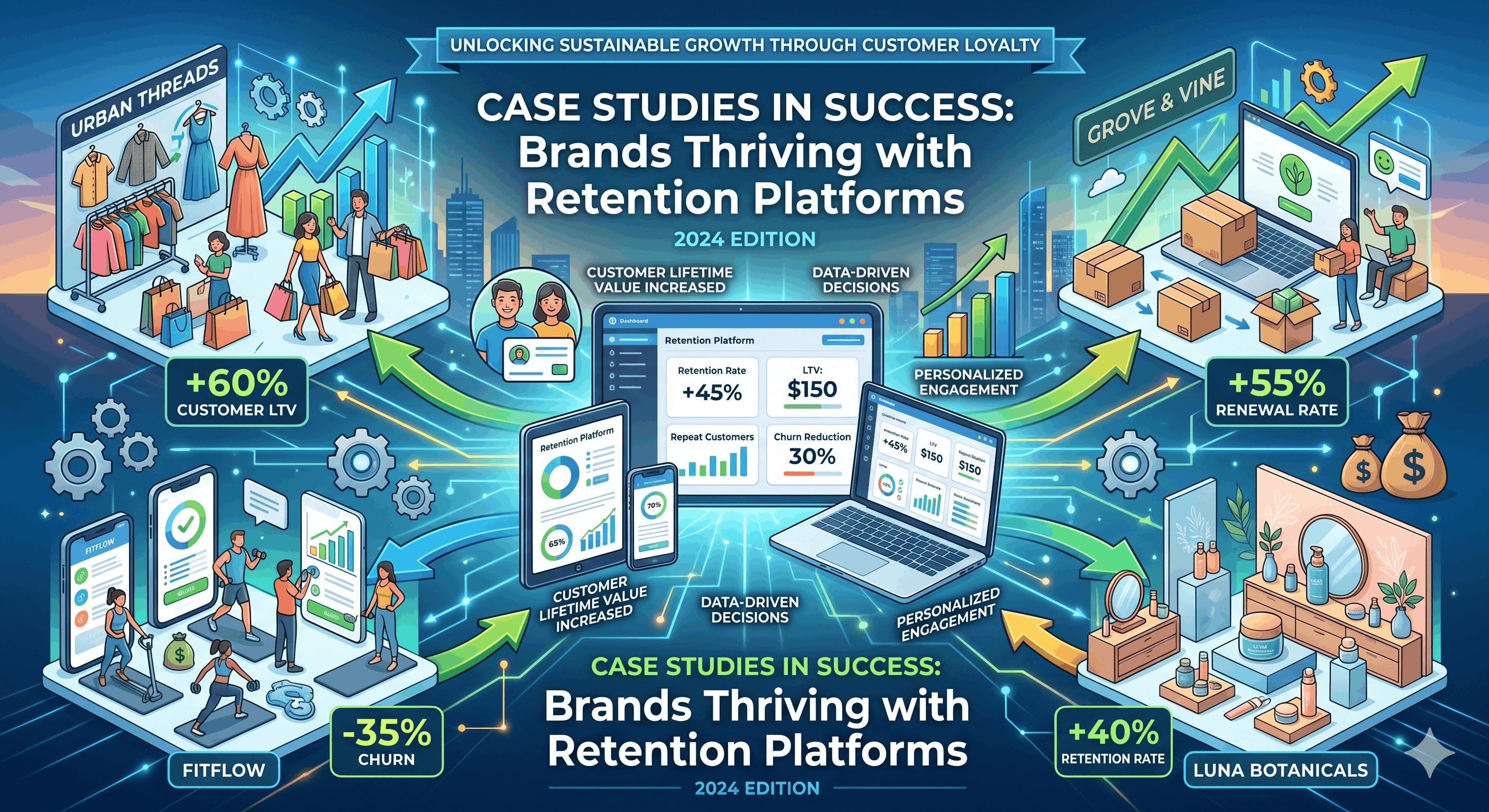 Case Studies in Success: Brands Thriving with Retention Platforms Case Studies in Success: Brands Thriving with Retention Platforms